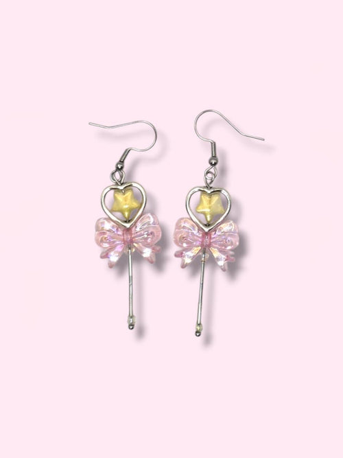 Magical Girl Wand Earrings