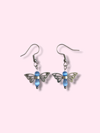 Moth earrings