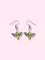 Moth earrings