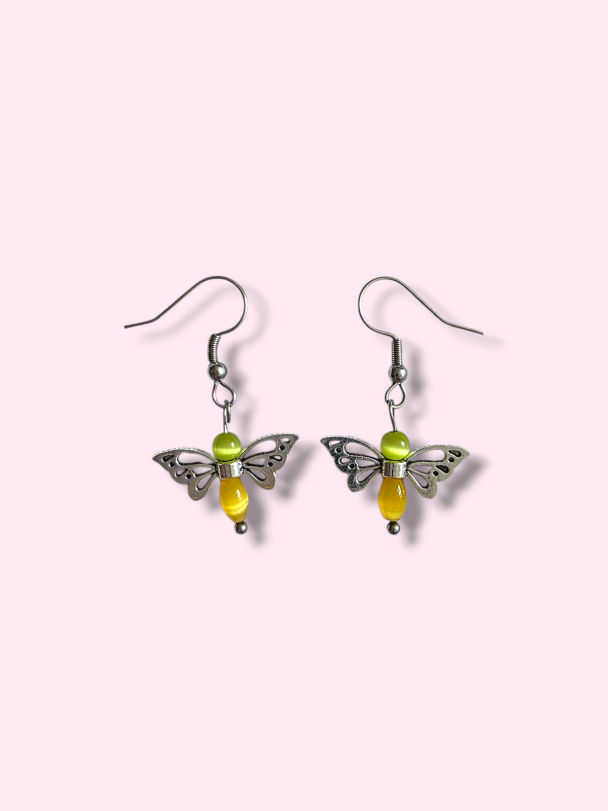 Moth earrings