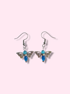 Moth earrings
