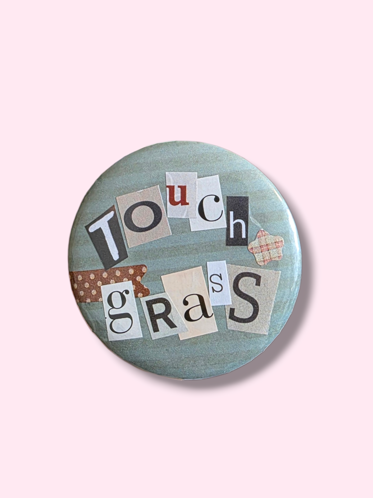 Collage badge - Touch Grass