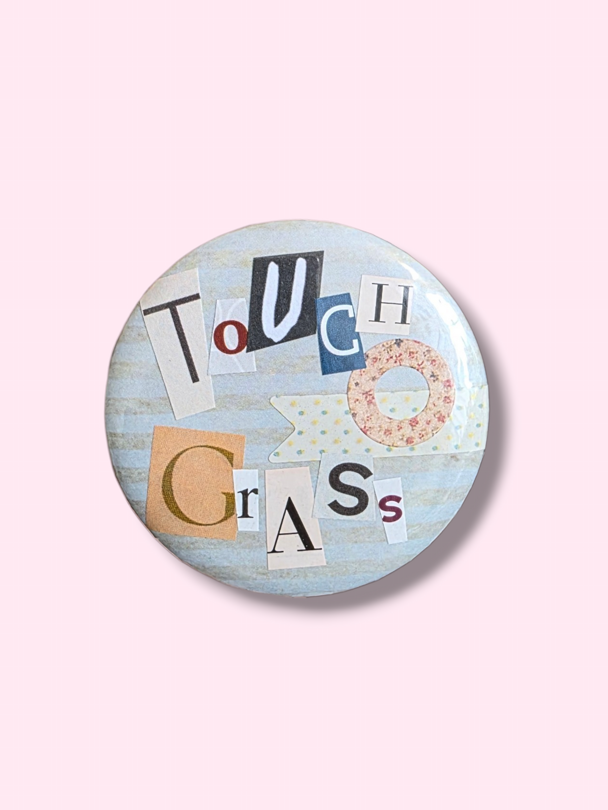Collage badge - Touch Grass