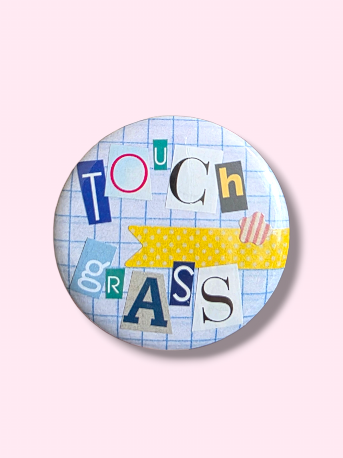 Collage badge - Touch Grass