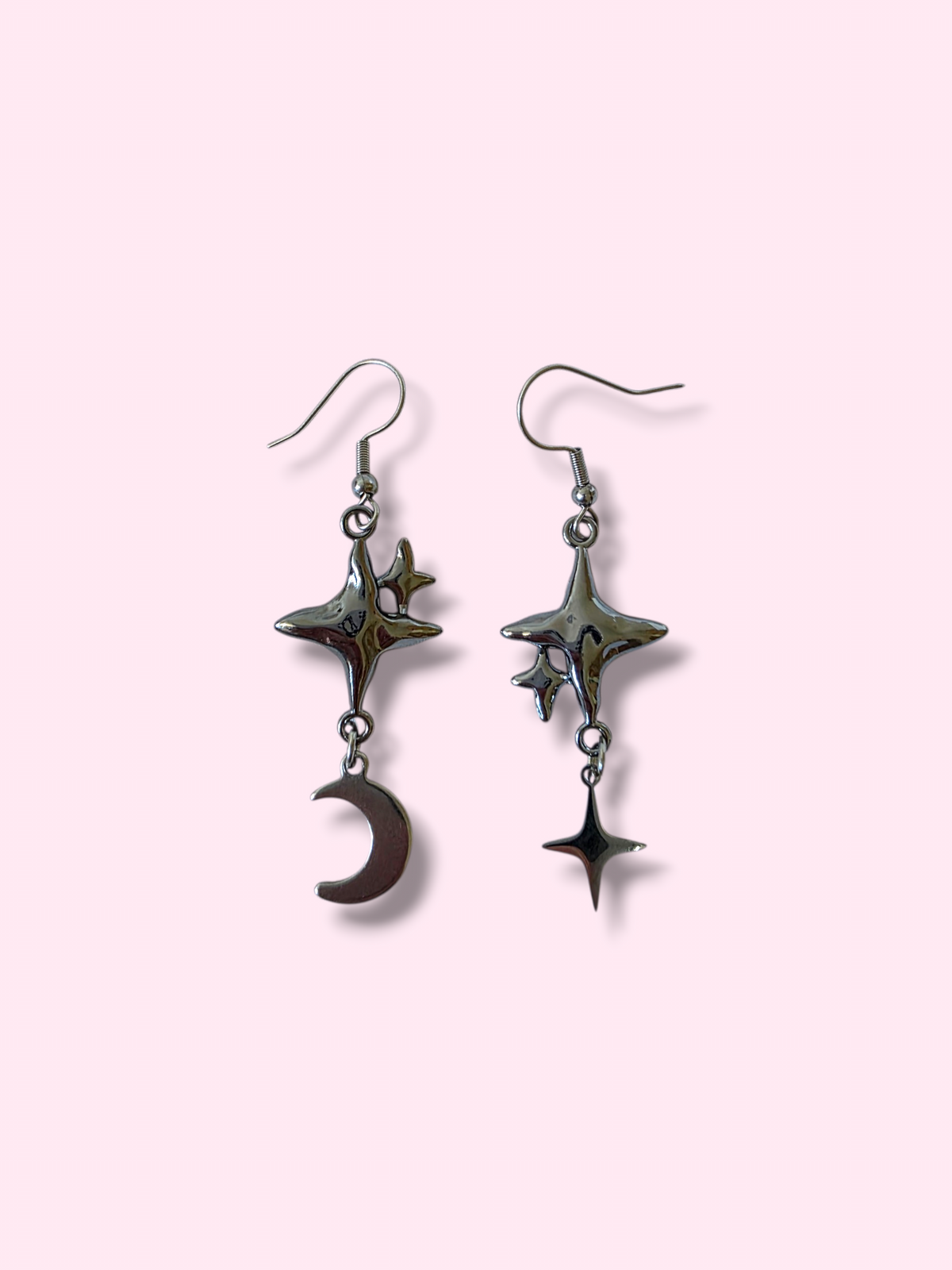 Night sky earrings