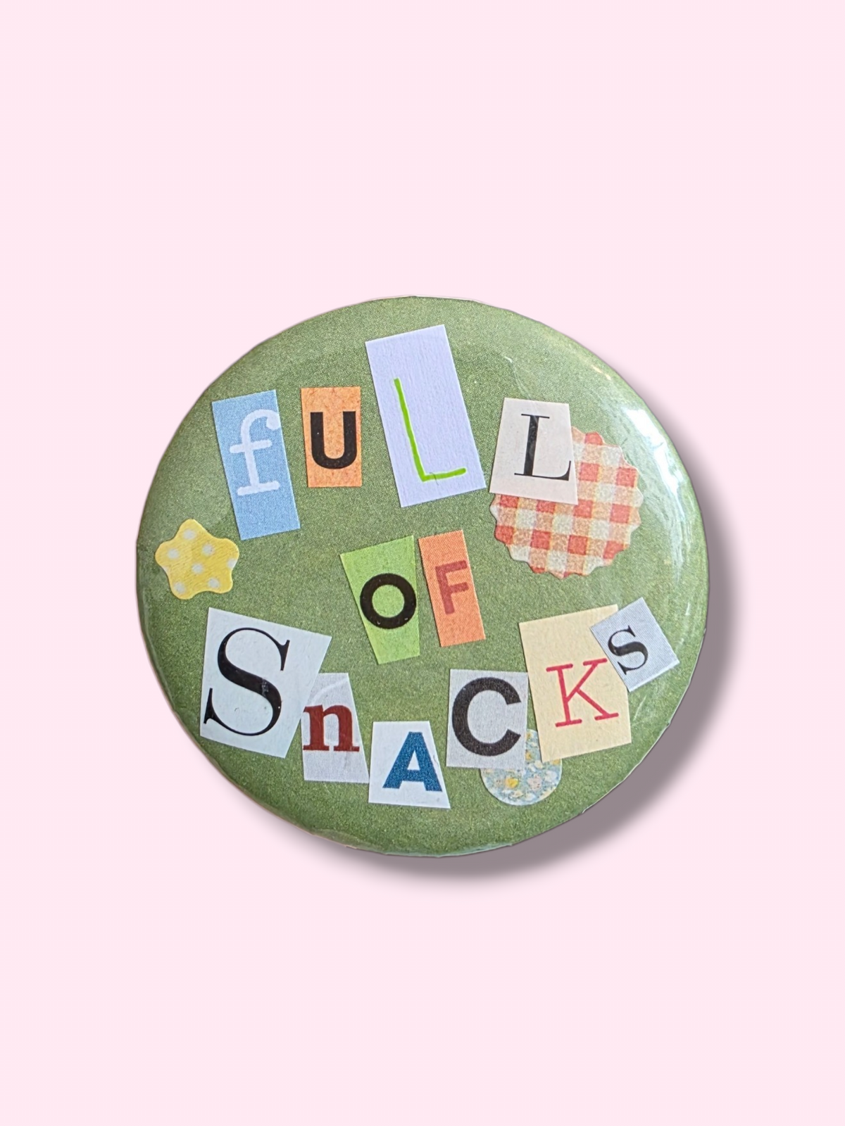 Collage badge - Full of Snacks