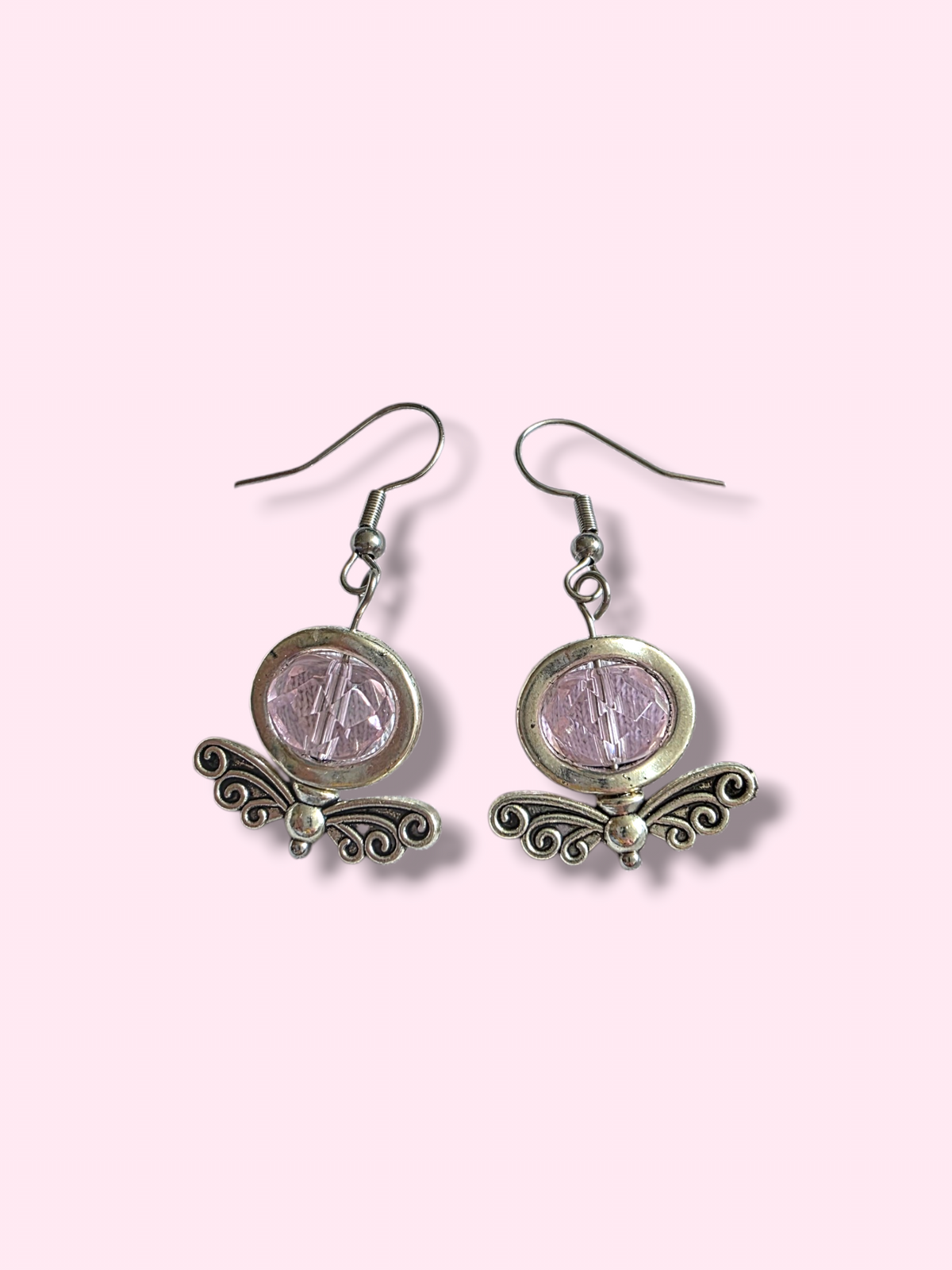 Angel earrings