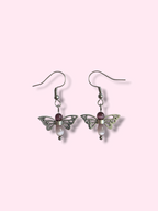 Moth earrings
