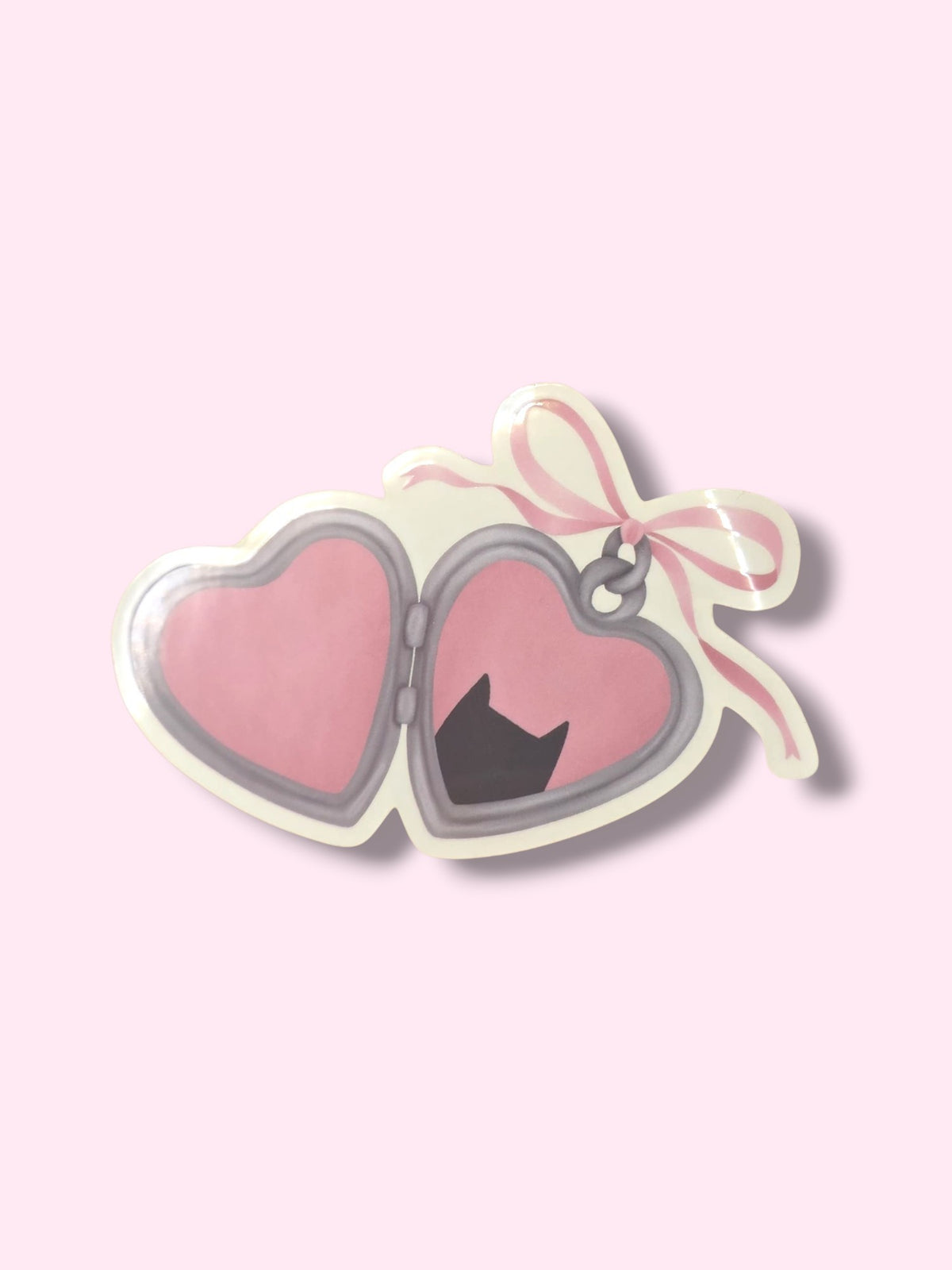 Cat Locket Sticker